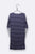 Carla dress in navy/flieder und weiss/navy gestreift